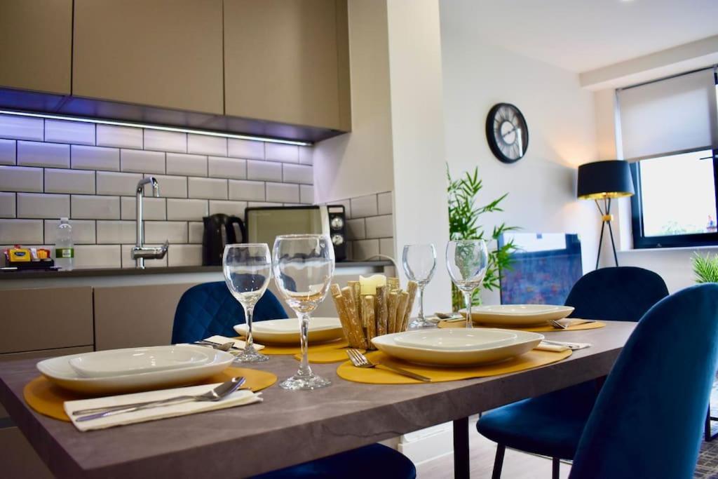 Stylish Modern 1Bed Apartment In 베드퍼드 외부 사진